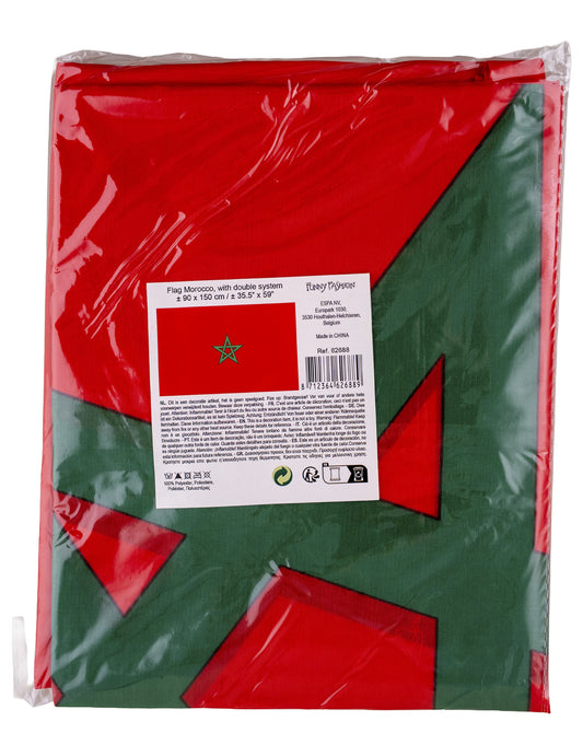 Podprite zastavo Maroko 90 x 150 cm