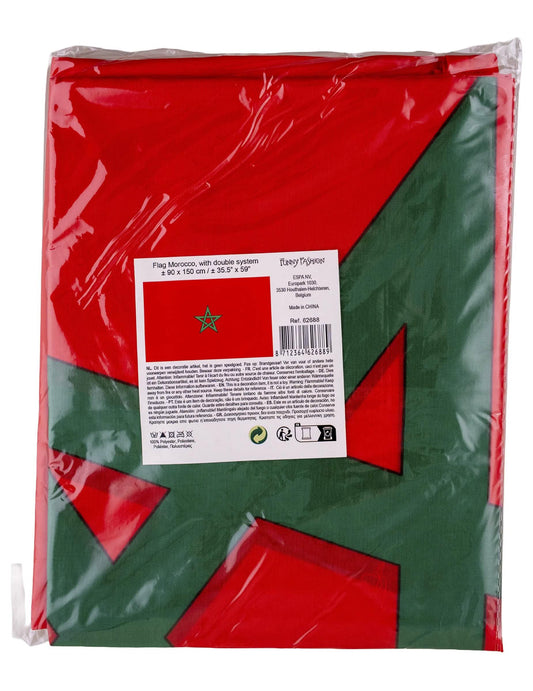 Podprite zastavo Maroko 90 x 150 cm