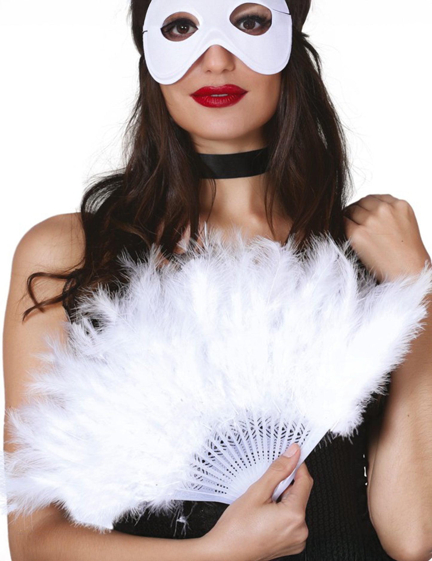 Prikaz v situaciji z masko pernatega ventilatorja