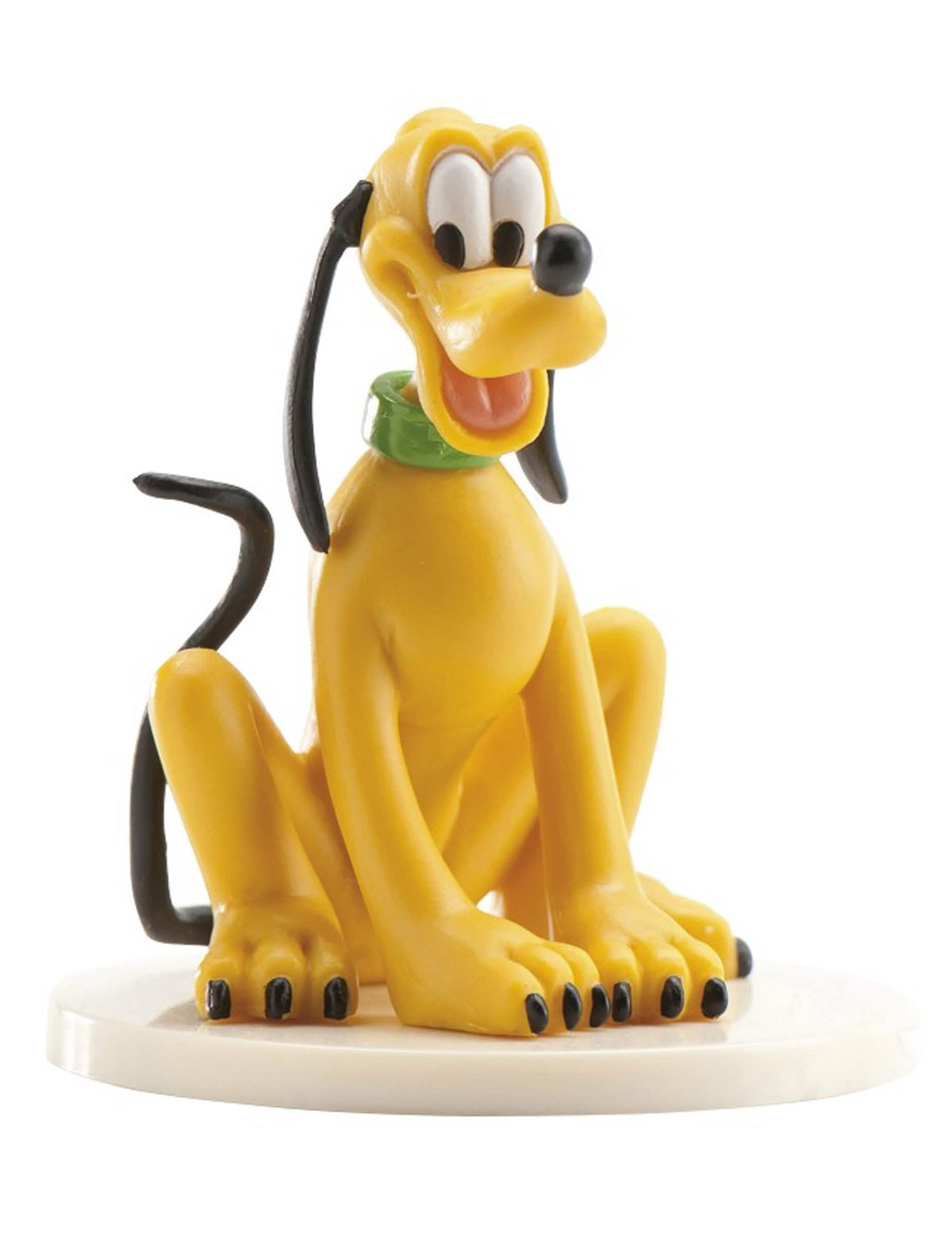 Figurka Pluto rumena z zeleno ovratnico