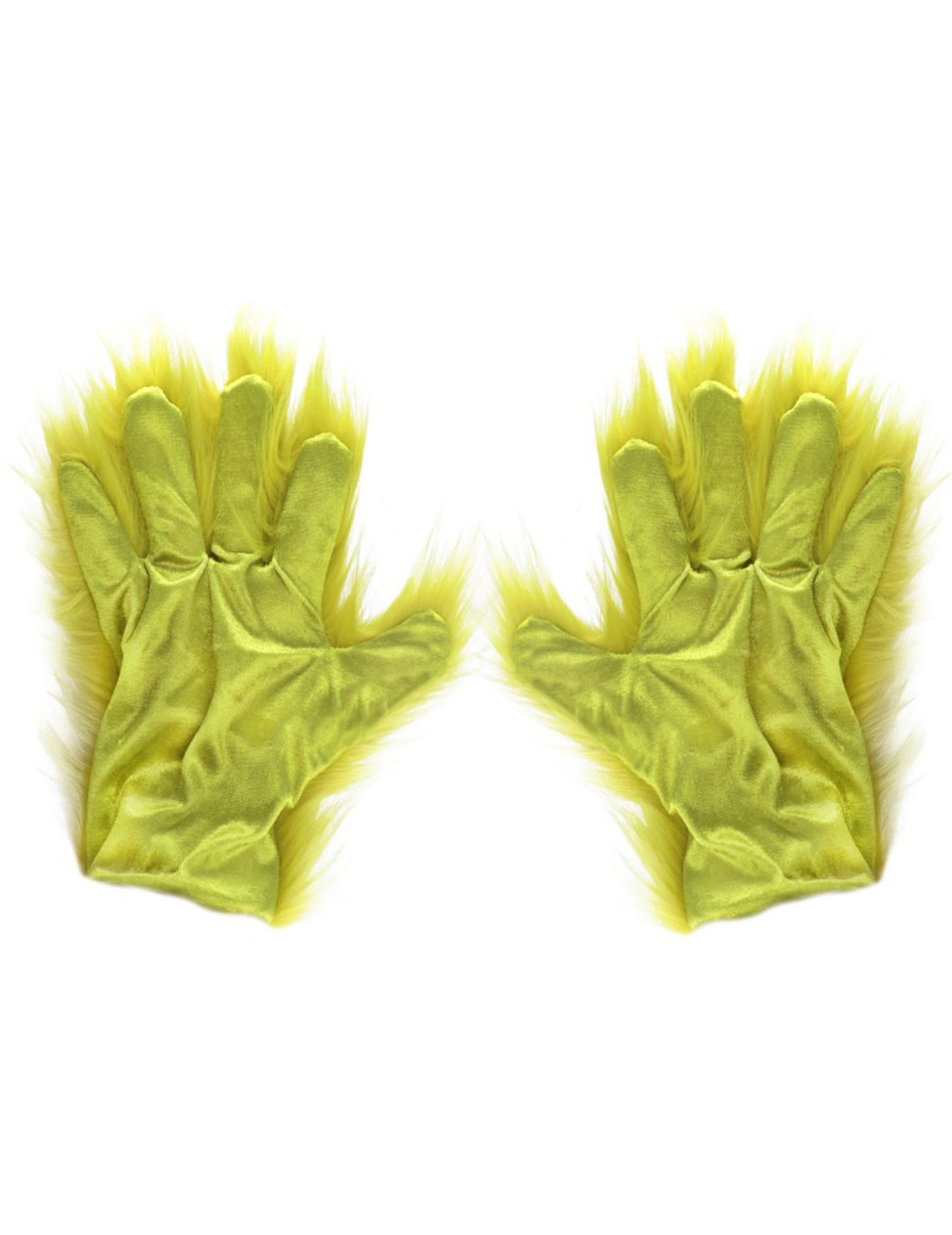 Kosmate rokavice, odrasli Grinch