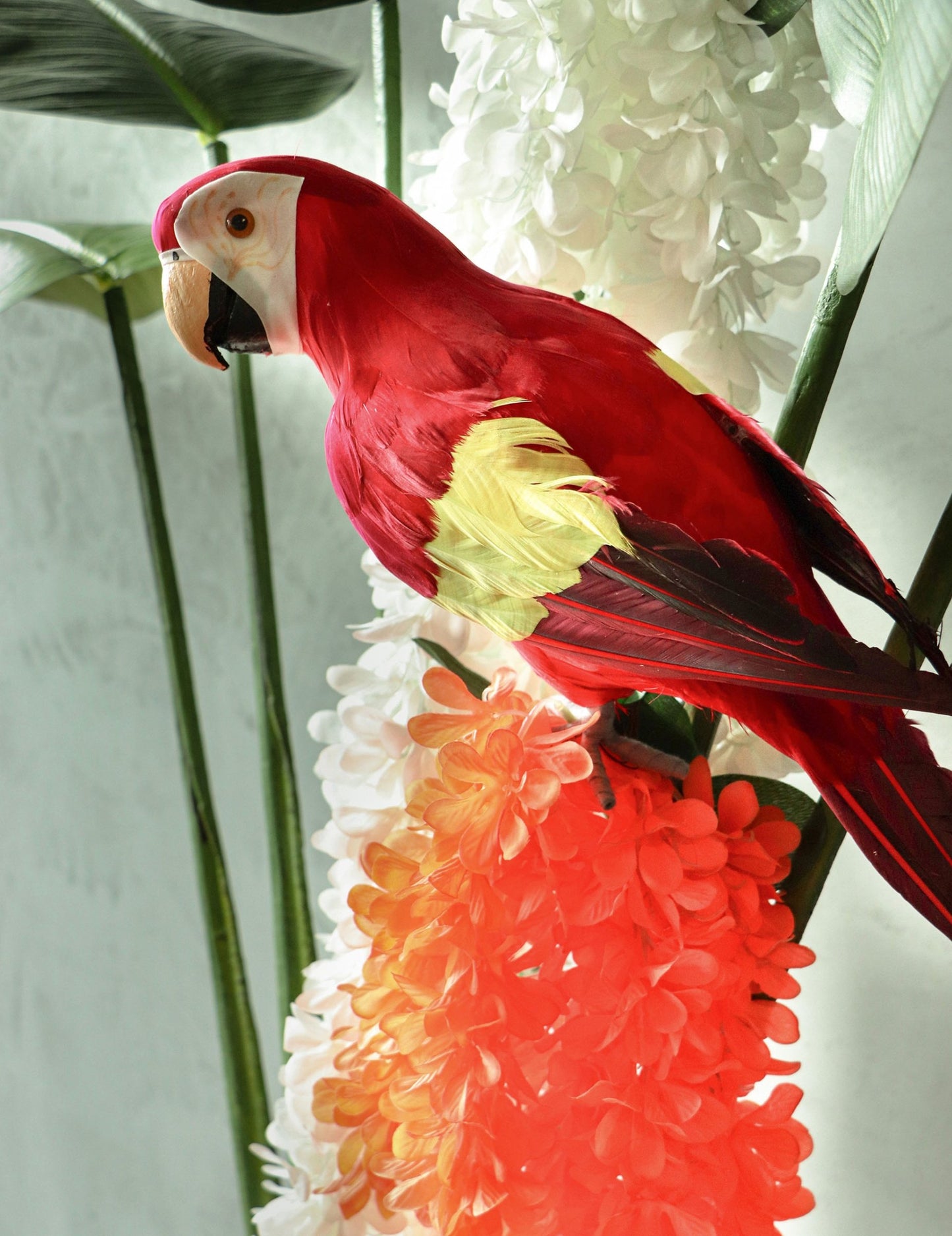 Girlanda iz belih orhidej 168 cm za poroko