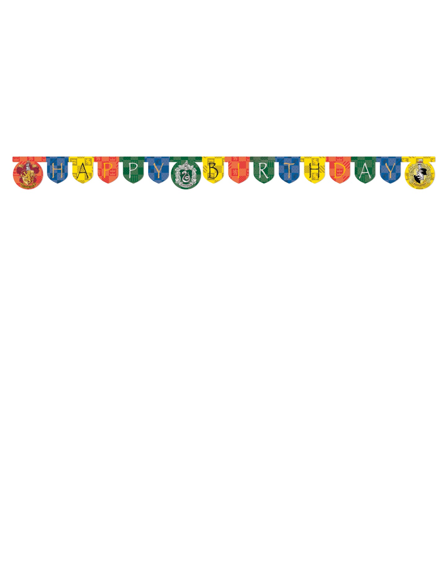 Vse najboljše Harry Potter 2 m karton Garland 2 m
