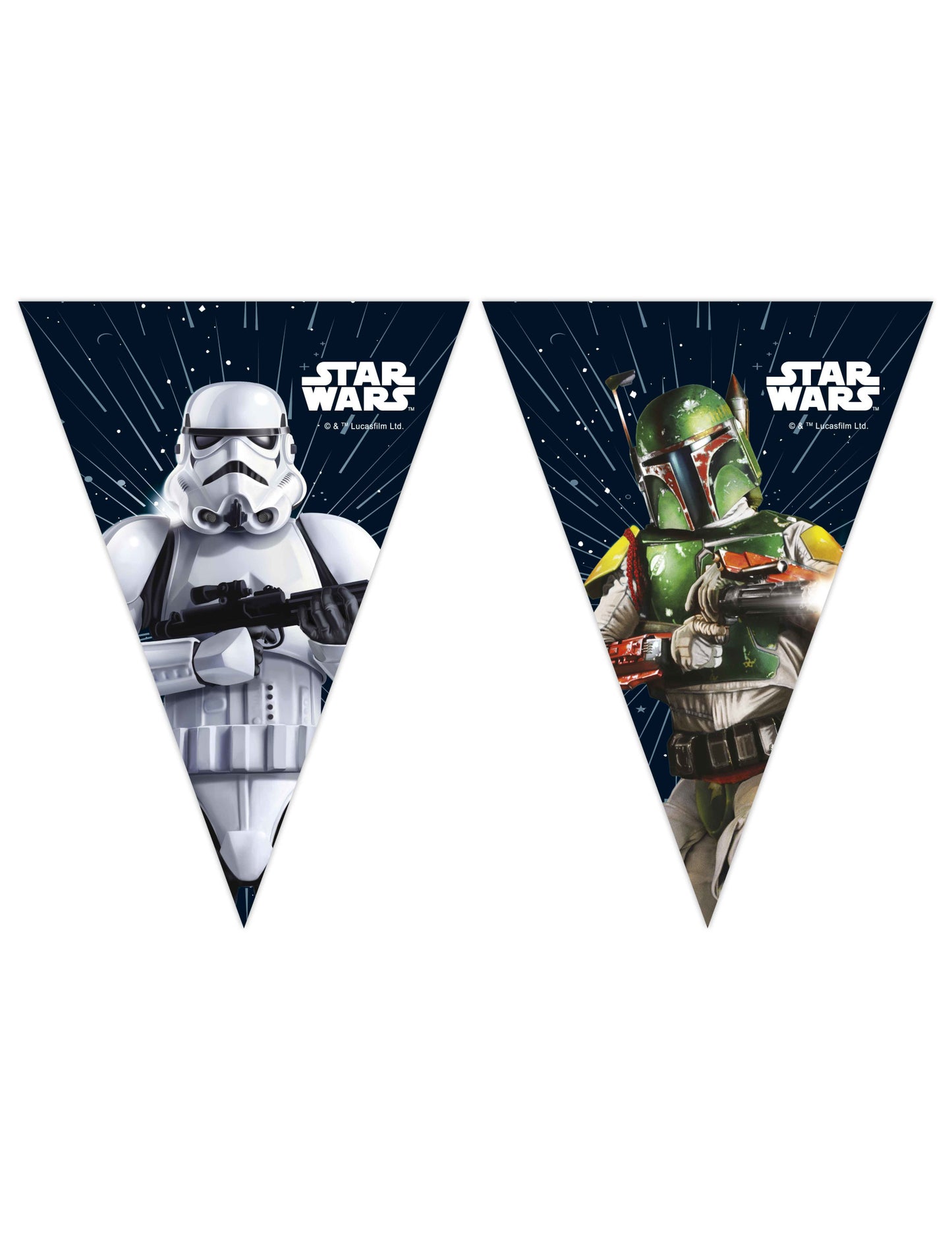 Papirnata girlanda Star Wars Galaxy™, 2,3 m