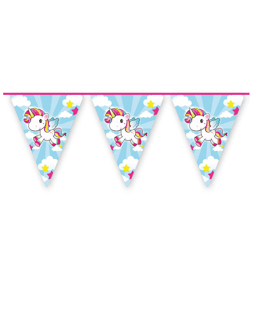 Unicorn Pennant Garland