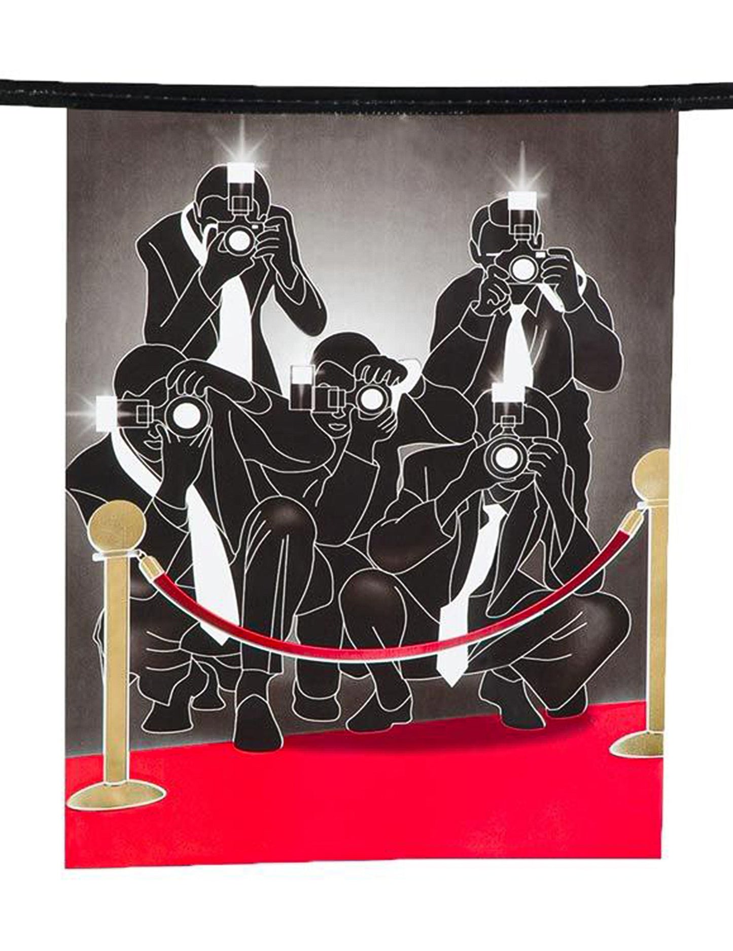 VIP papirnata girlanda za kino, 6 m, dekoracija