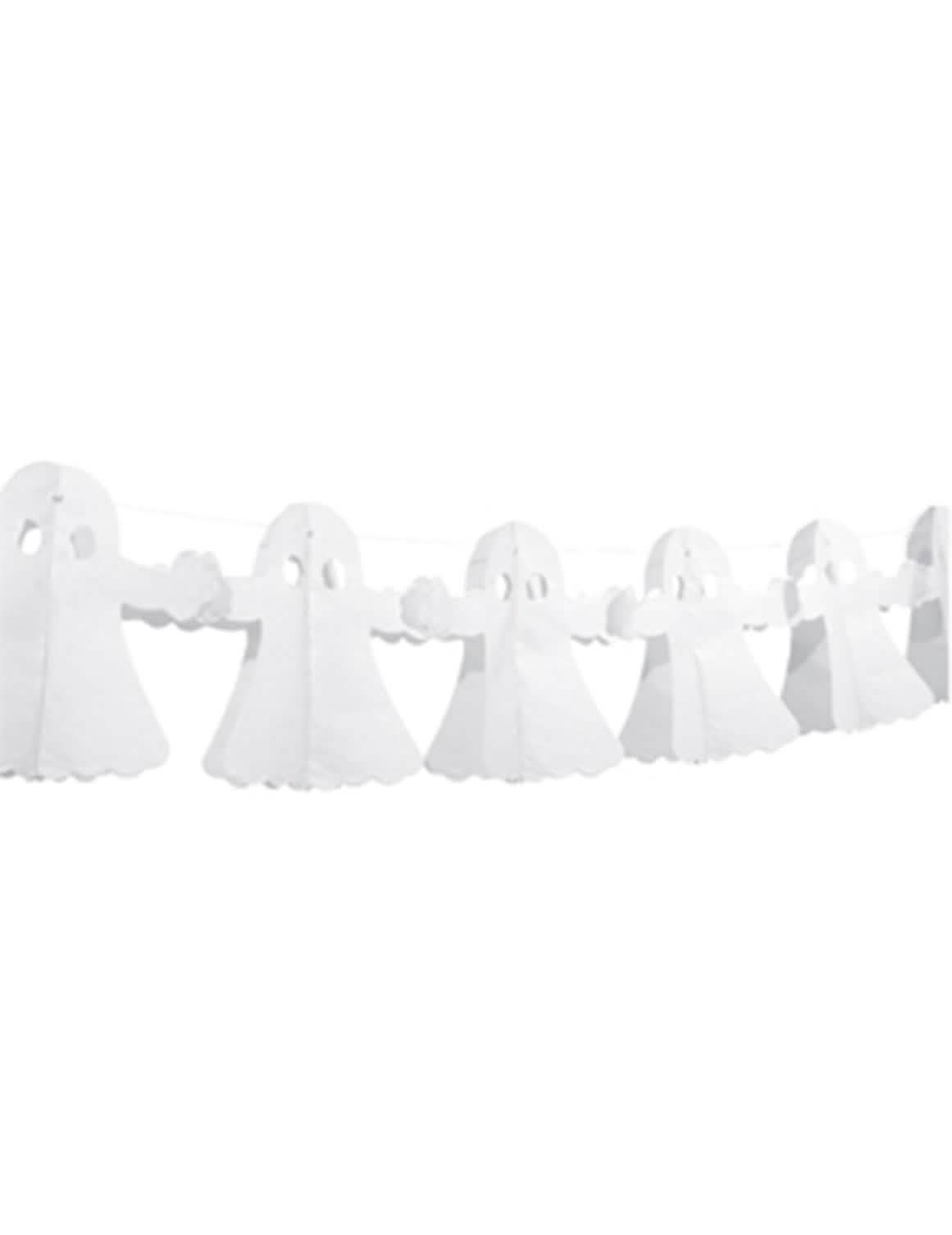 papirnati girland z duhom za halloween, bel