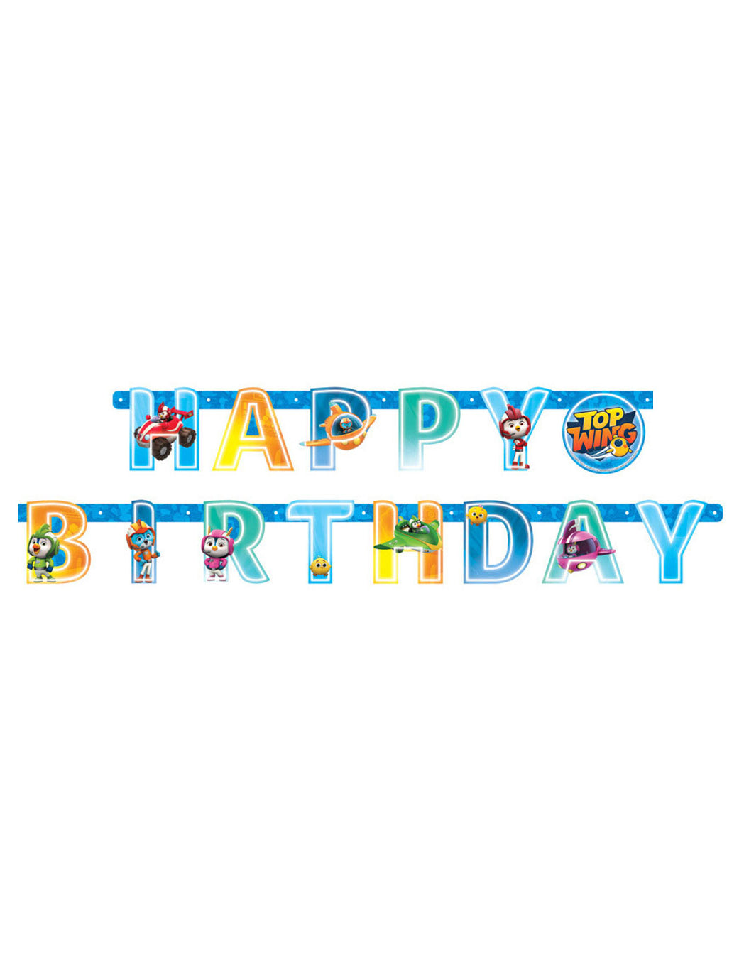 Guirland Happy Birthday Top Wing 218 x 12 cm