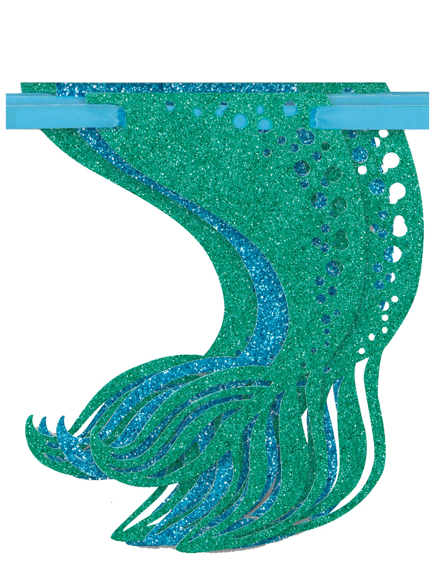 Pretty Sirena Glitter Garland 2,74 m