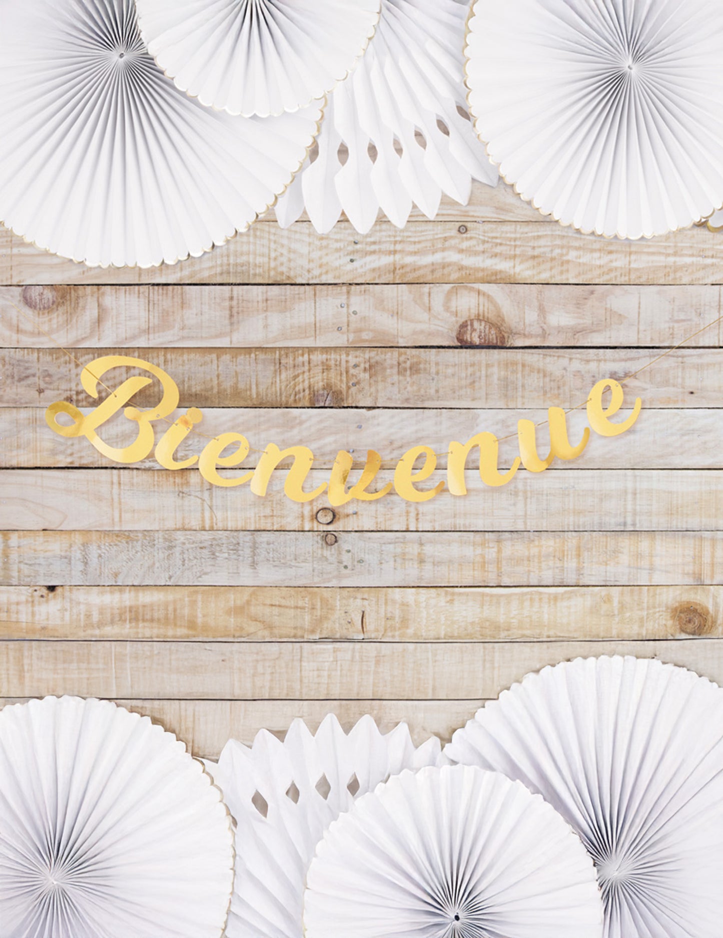 Zlata girlanda dobrodošlice 1,4 m