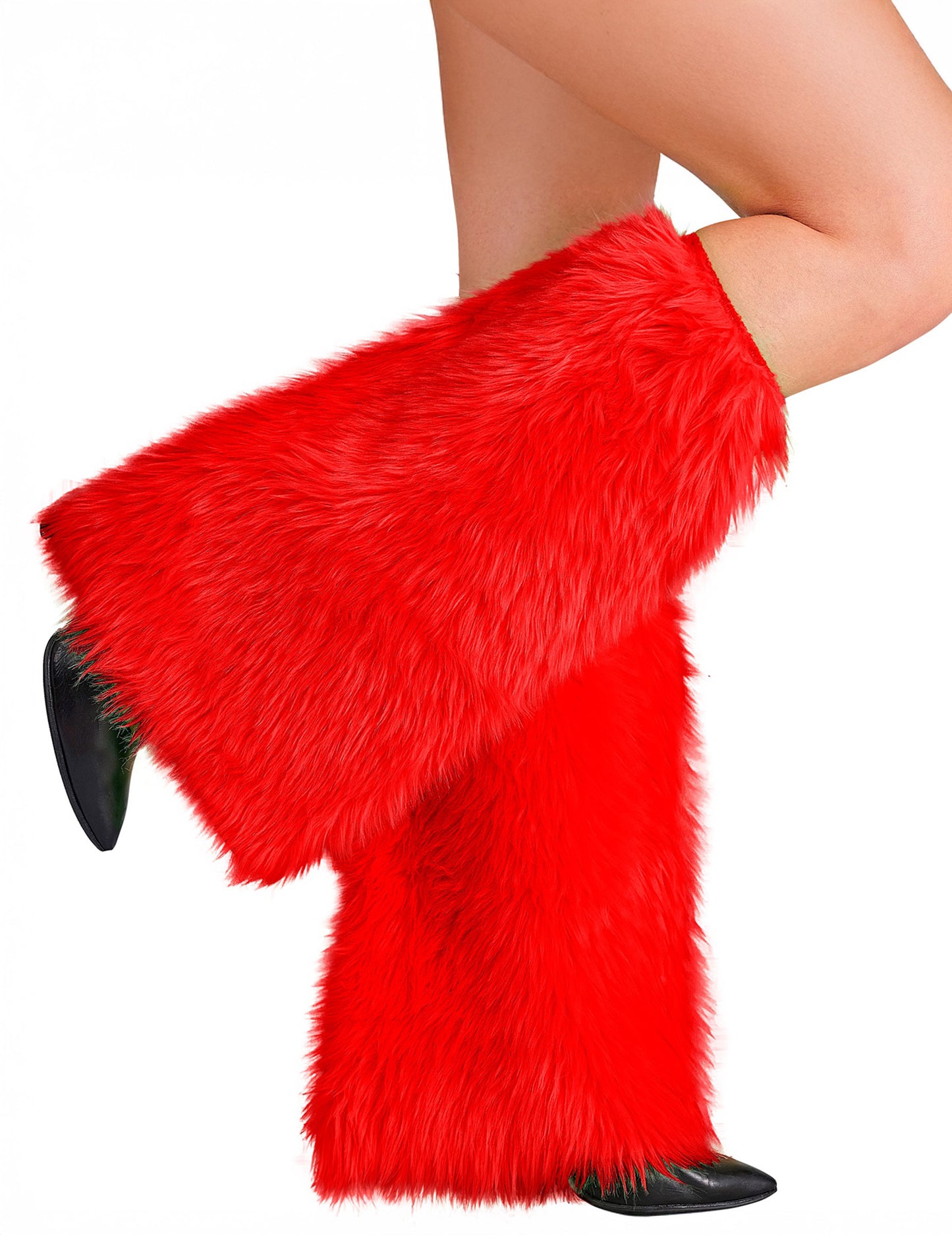 Jambières à poils rouges adulte