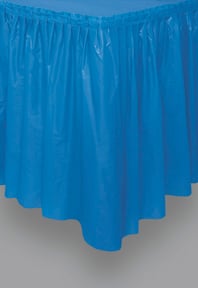 Plastično modro mizo