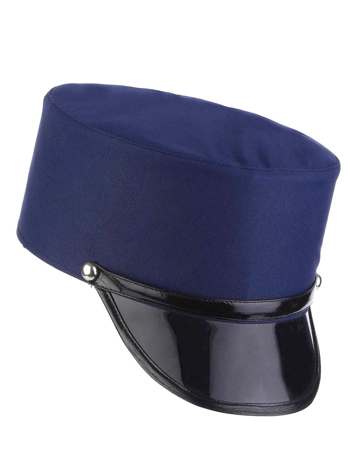 Pogled s profila na žandarjev kepi