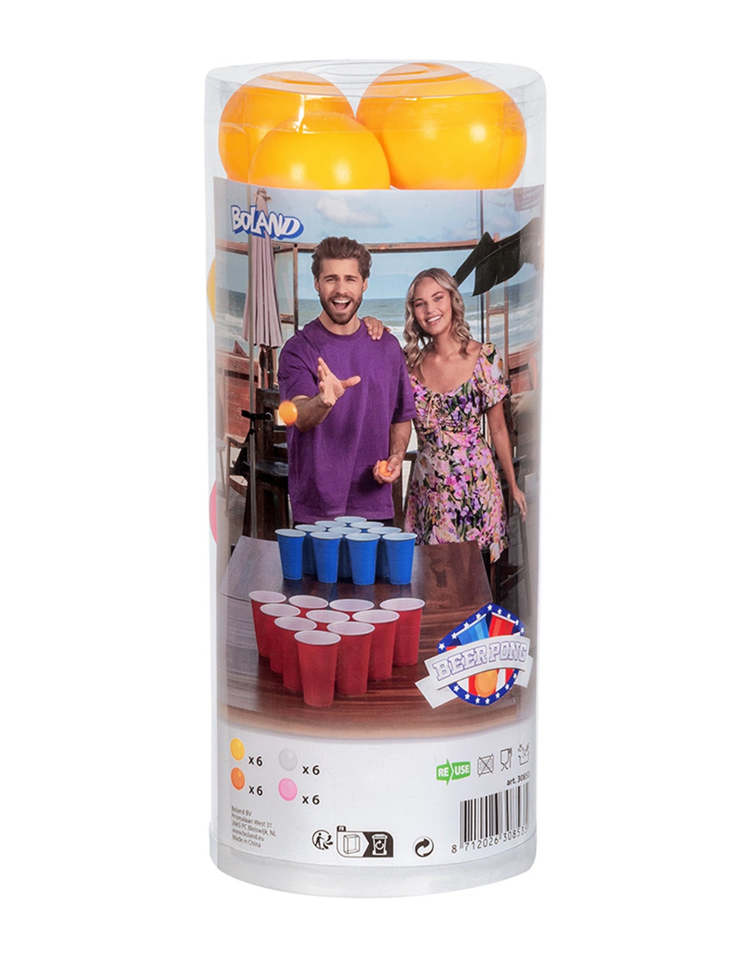 24 balles pour beer pong