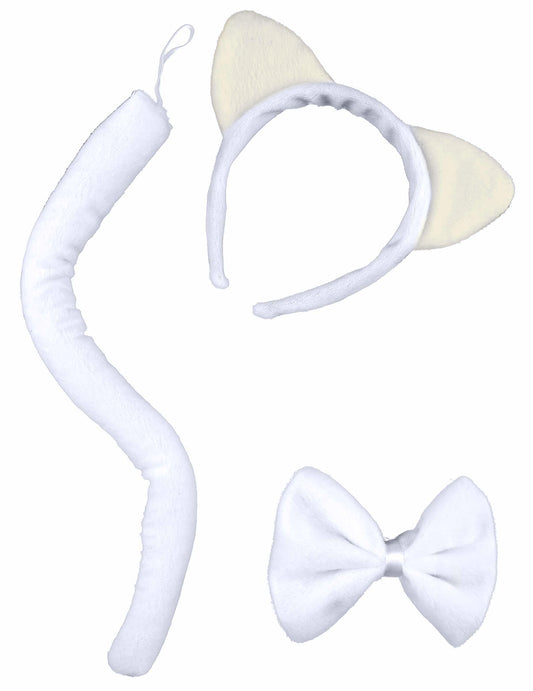 Kit chat blanc adulte