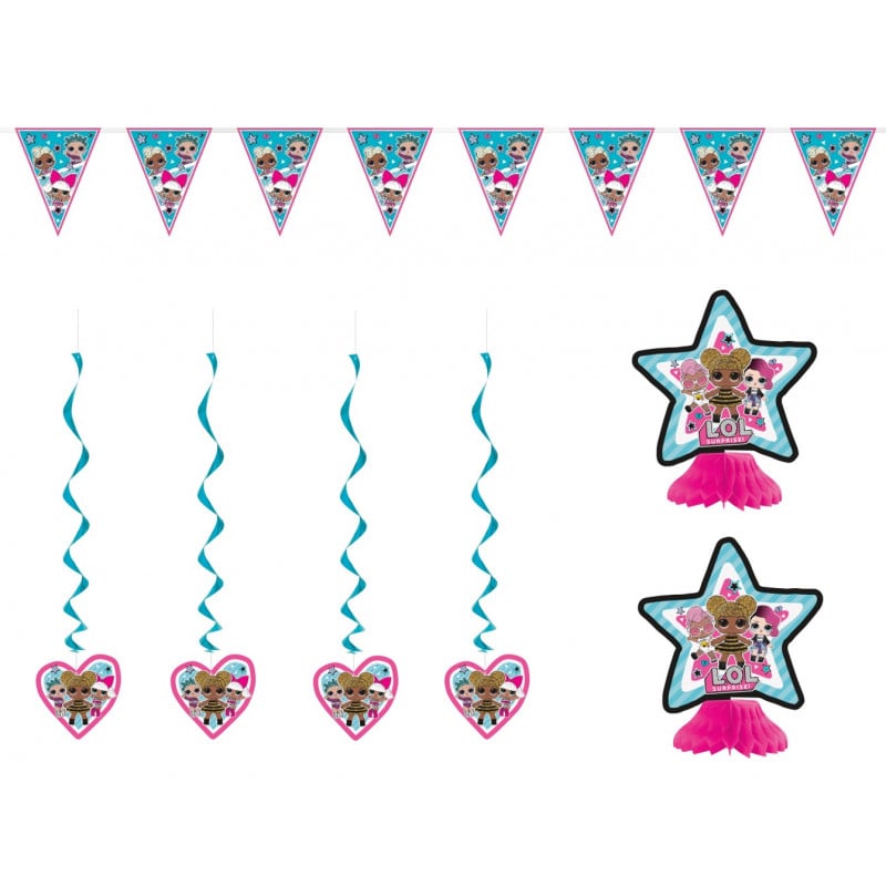 Komplet za okrasitev LOL Surprise™ s 7 deli