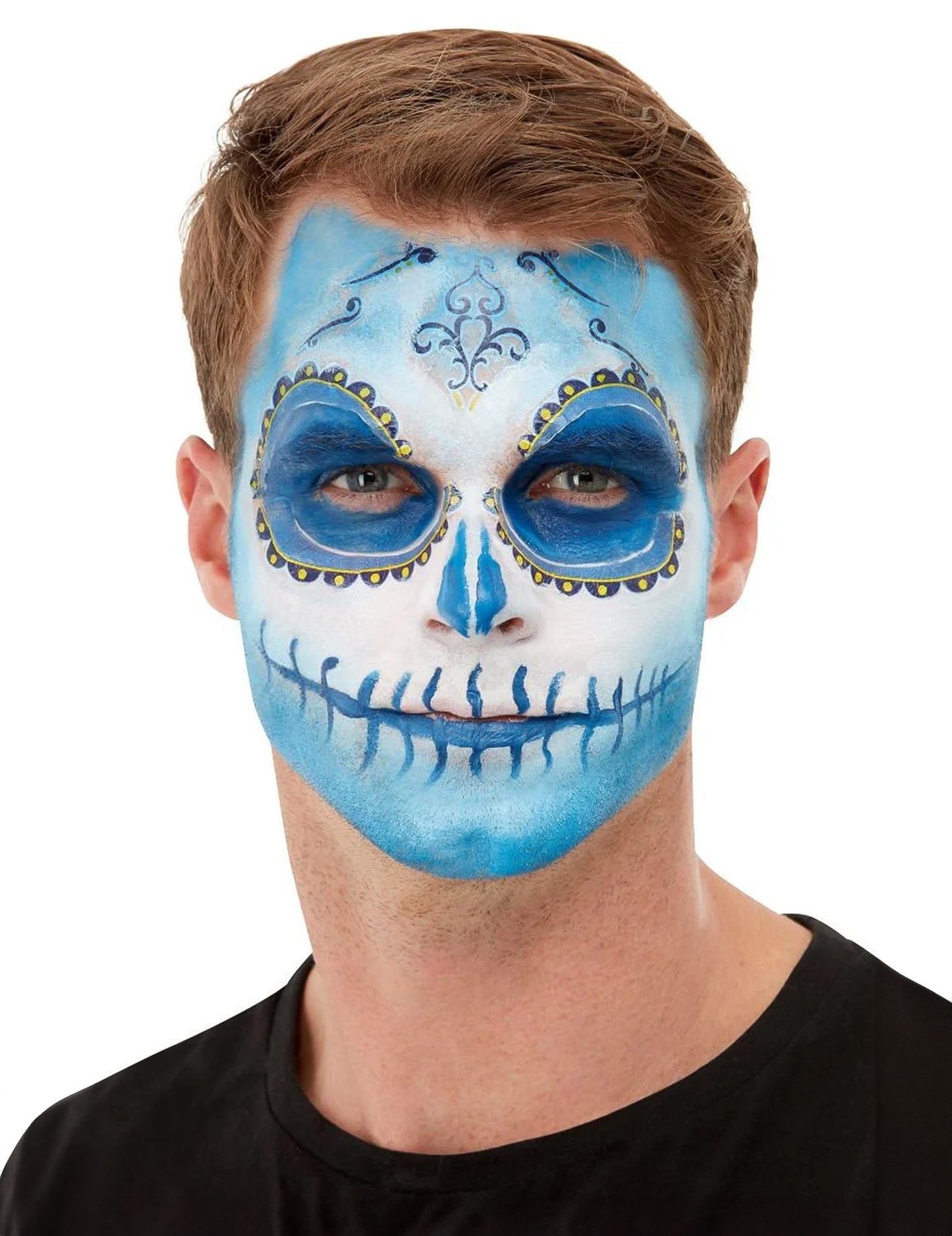 Make -up Kit in Tatoo Dia de los Muertos Blue Adult