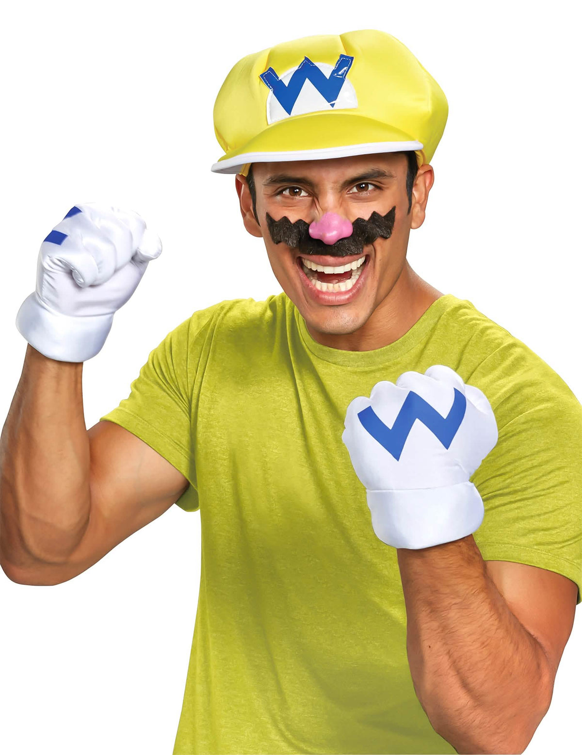 Sprednji pogled na komplet Wario Nintendo®
