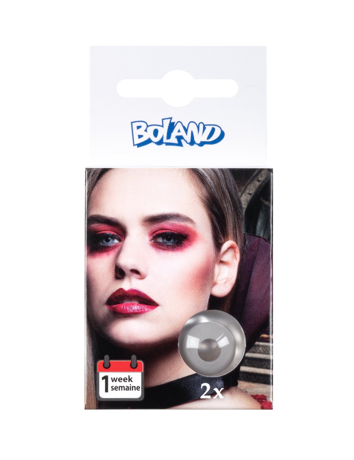 Kontaktne leče brez popravka domišljijsko oko zombi siva odrasla noč čarovnic