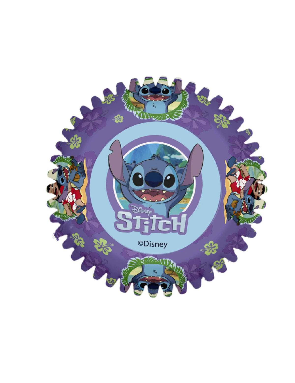 Komplet 25 modelčkov za mafine Stitch™ 5 × 3 cm