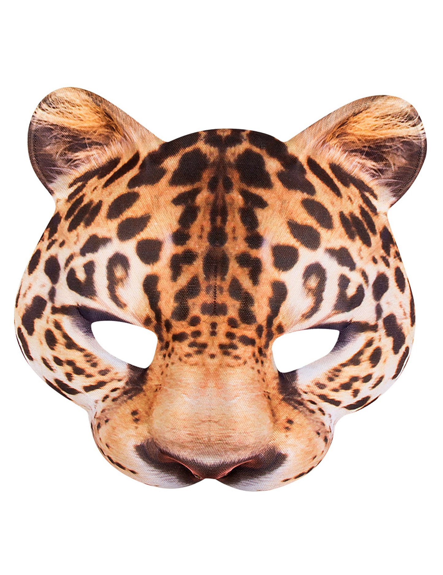 Vue de face du loup léopard pour adulte