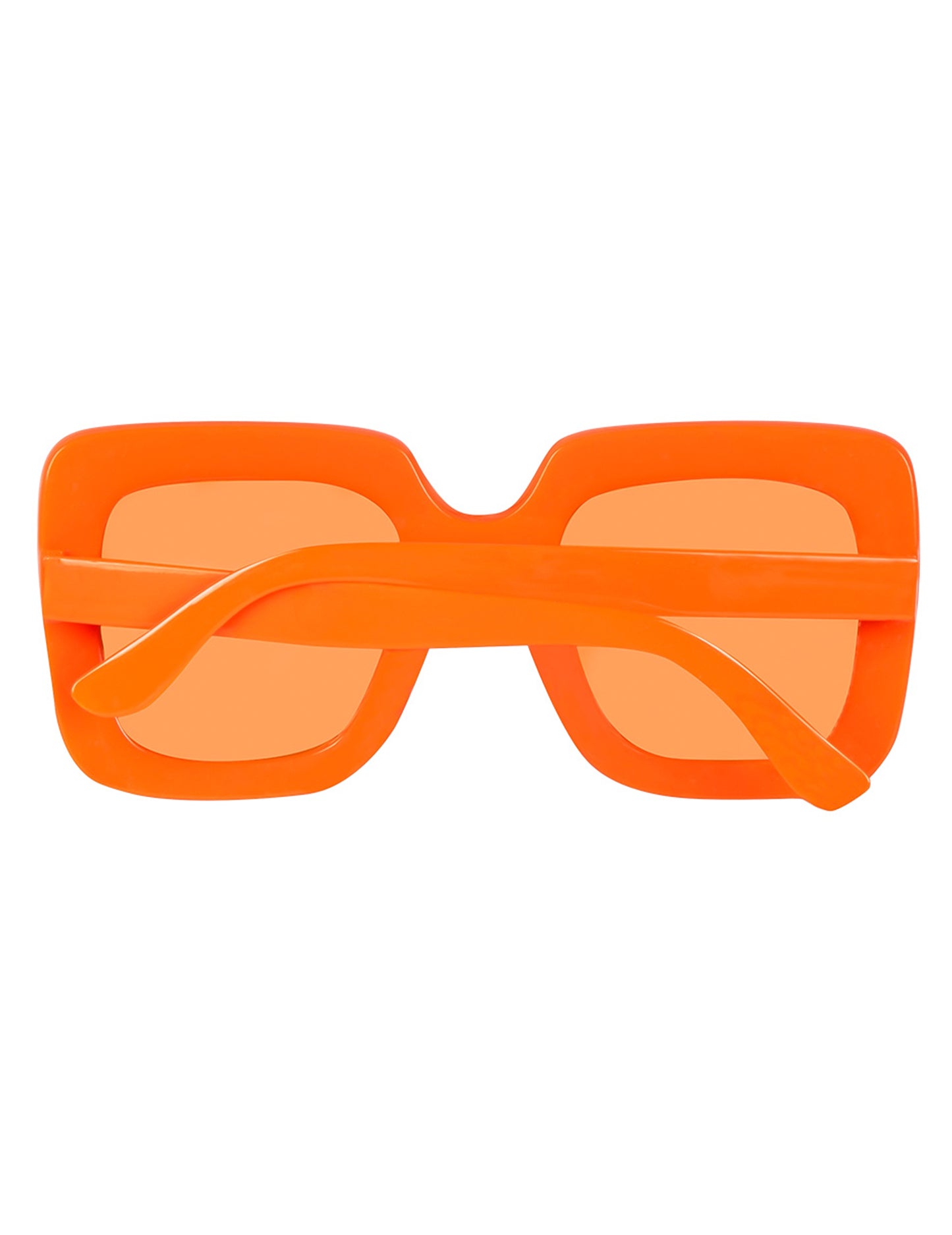 Lunettes à strass orange adulte