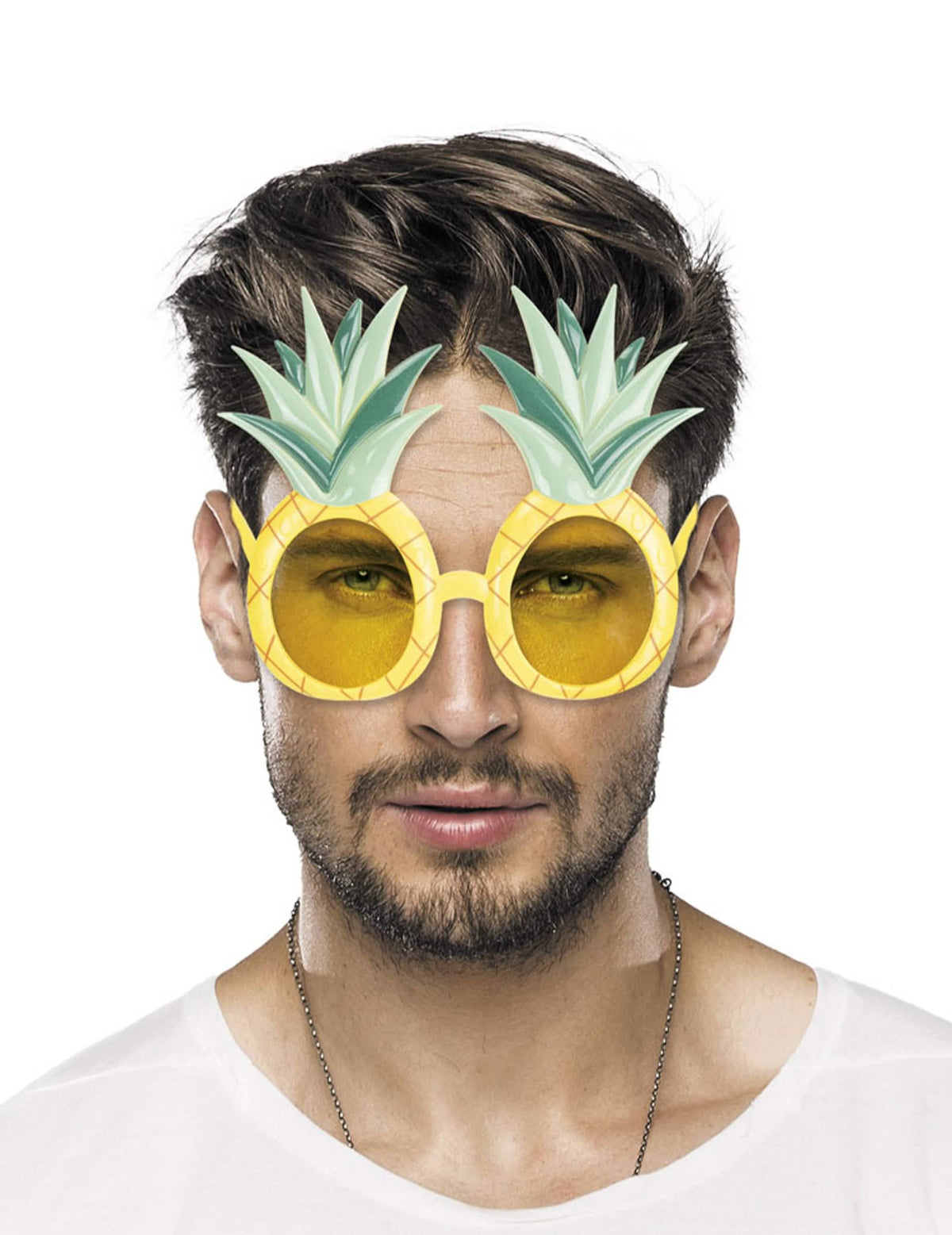 očala ananas za odrasli rumena in zelena