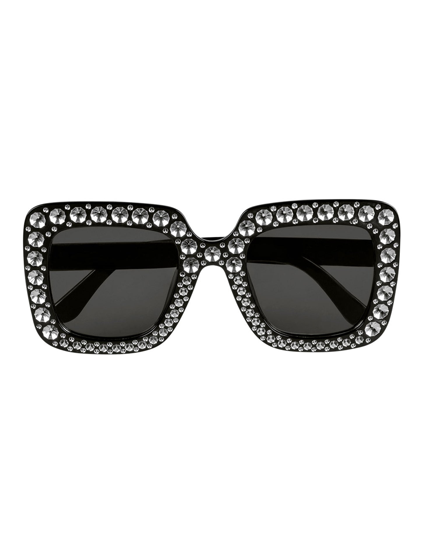 Odrasla črna bling bling očala