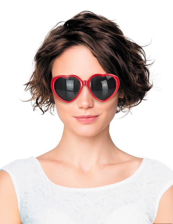 Očala za srce Lolita ženska