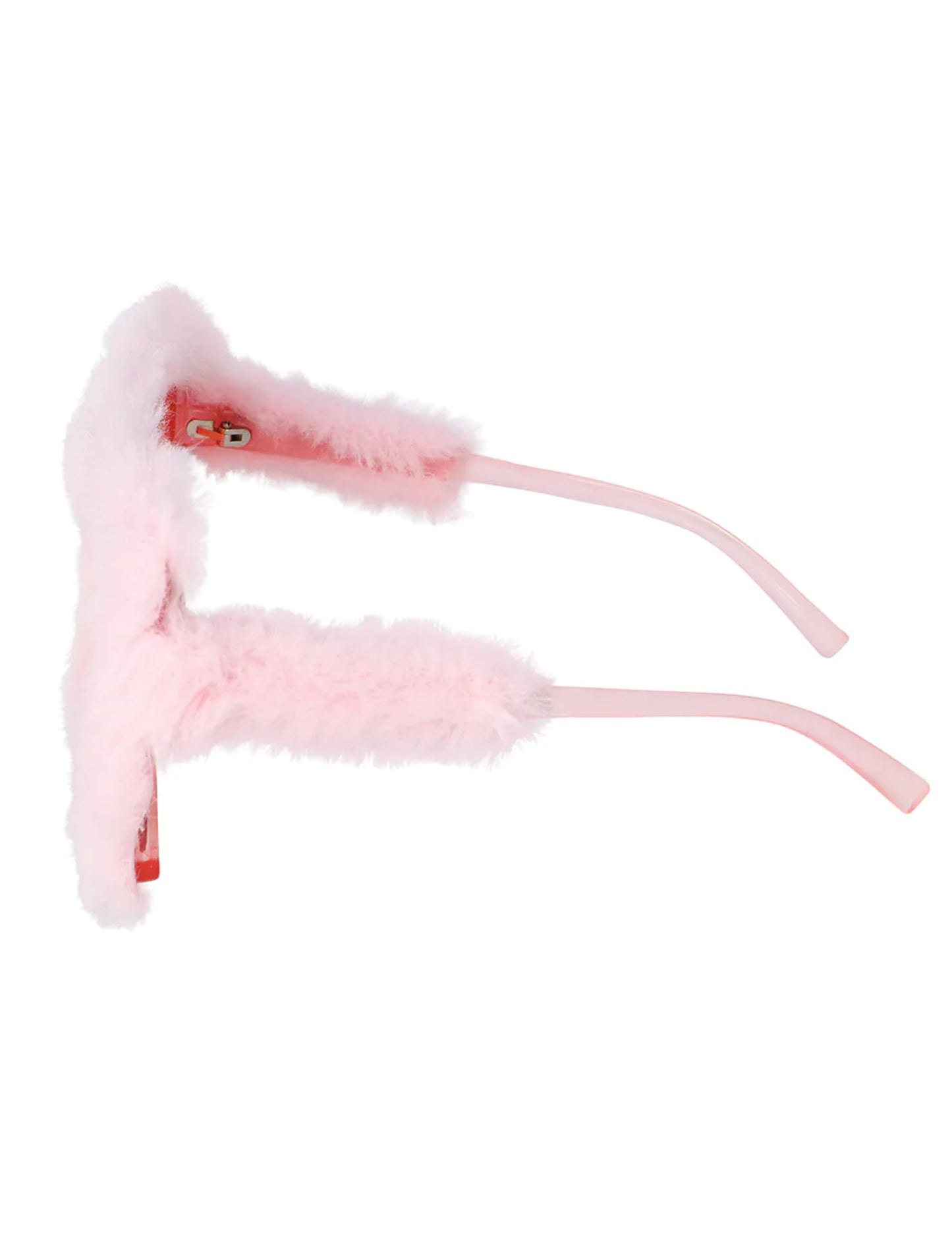 Odrasla roza plišasta očala