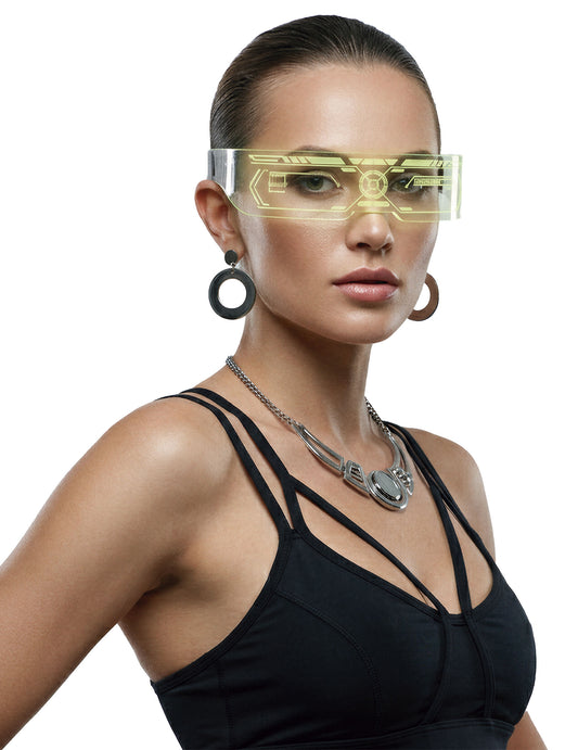 Futuristična očala z LED diodami
