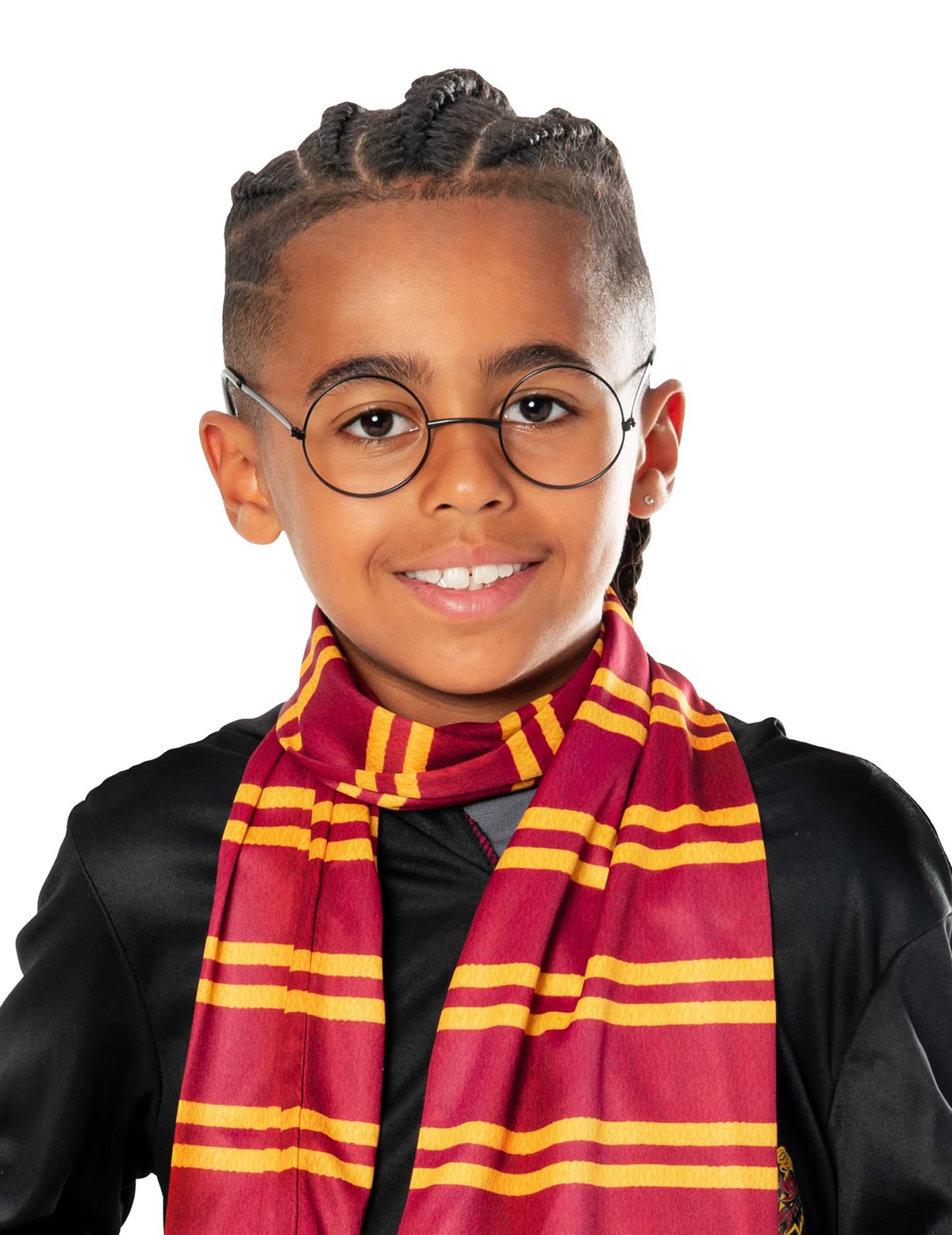 Pogled od spredaj na očala Harry Potter za otroka