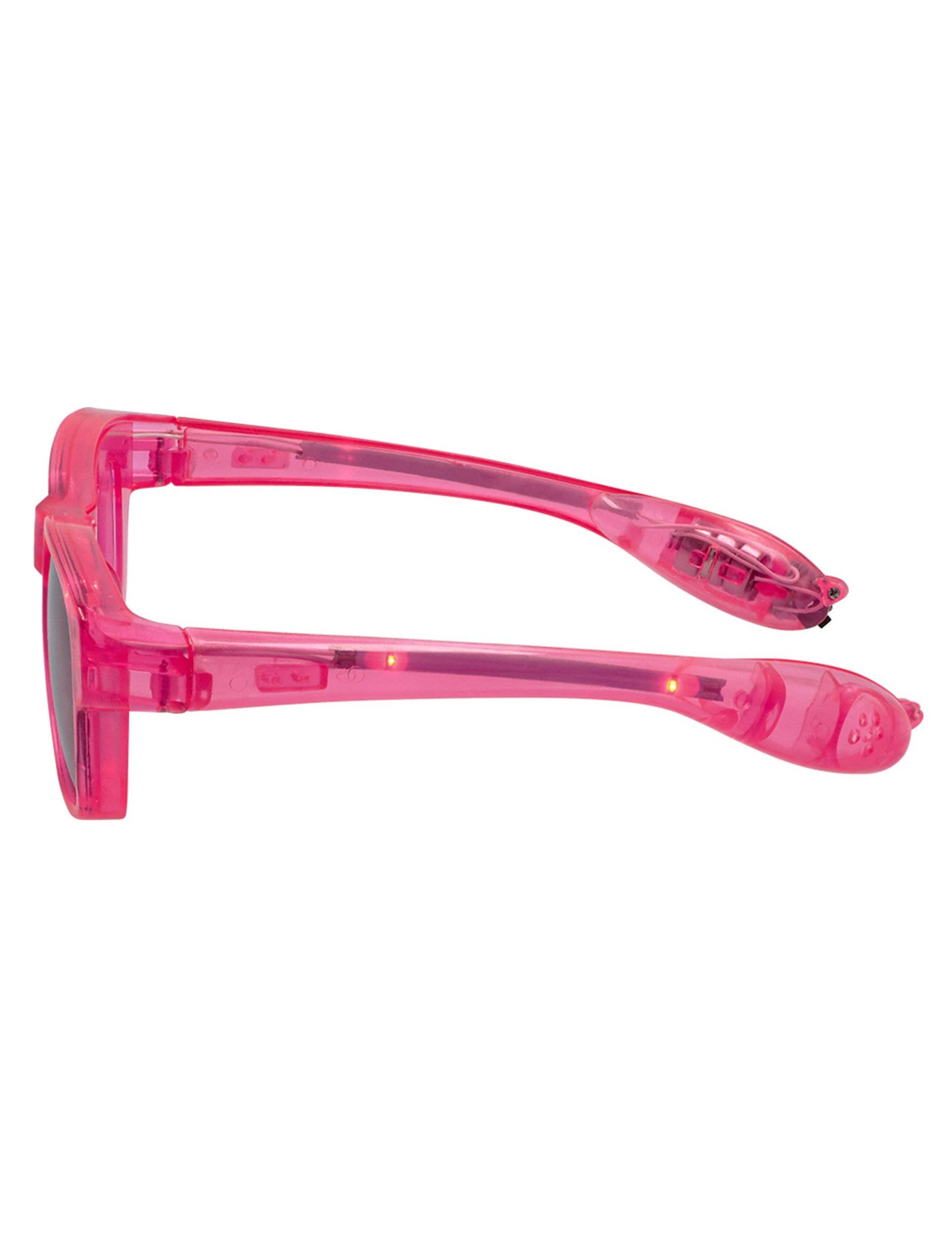 Rožnata LED svetleča očala