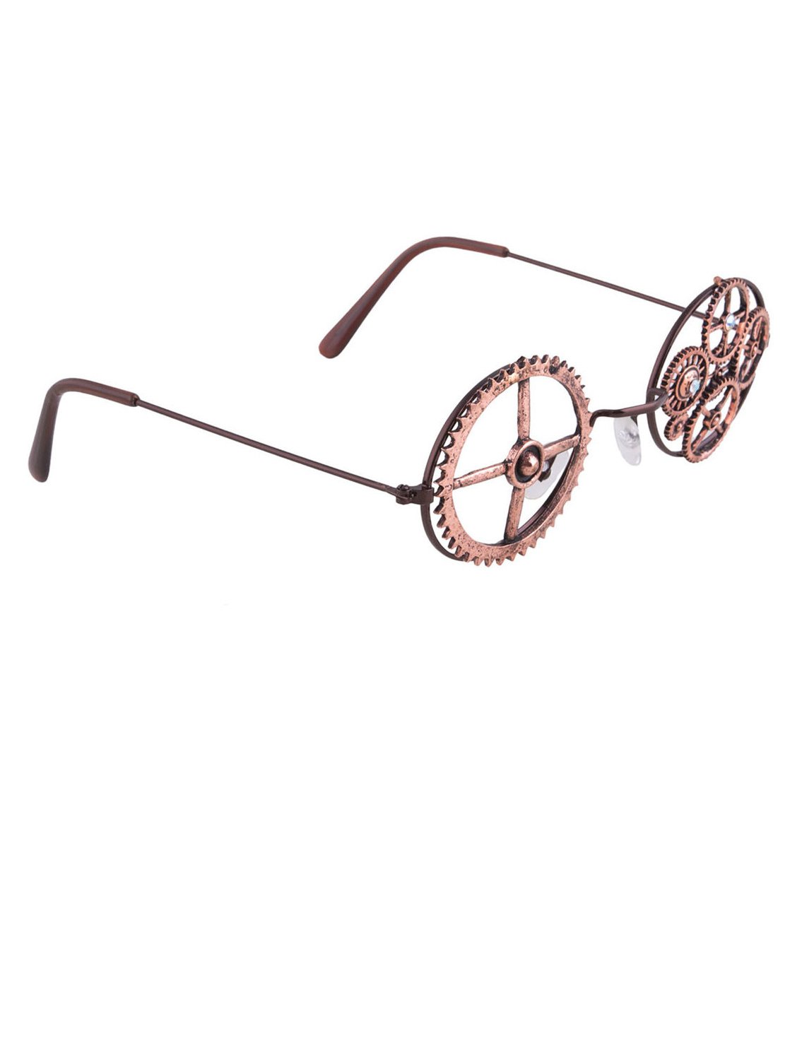 Okrogla steampunk bronasta očala