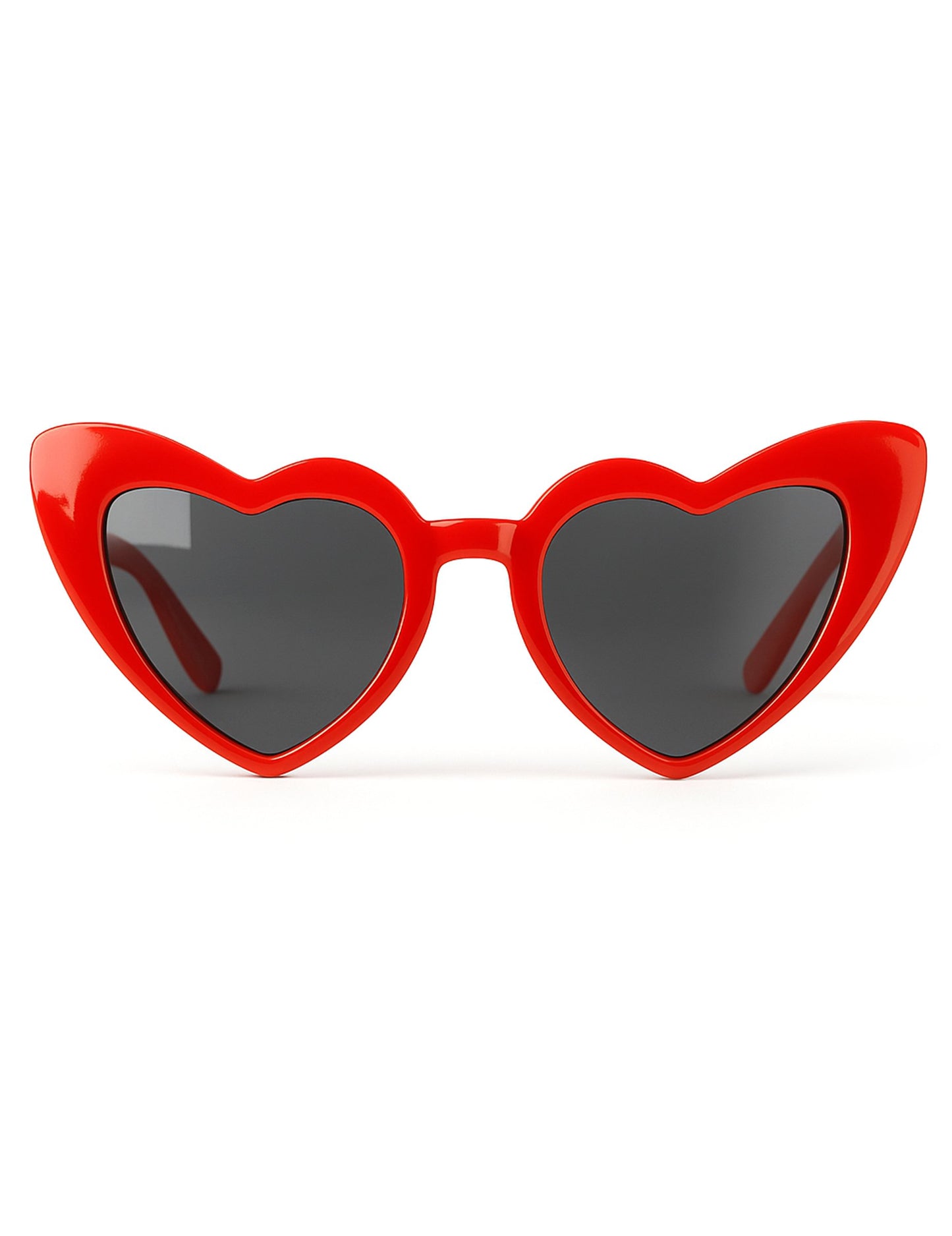 Vintage rdeče srčne očala