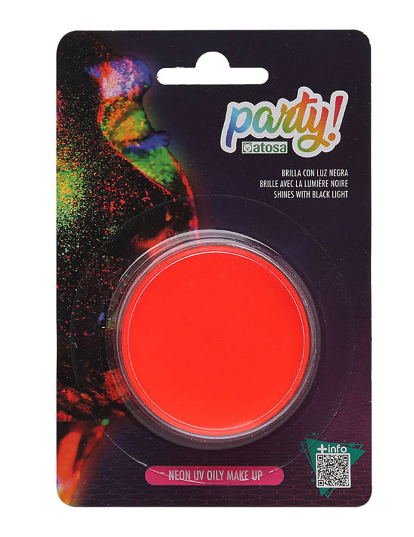 Fluo oranžna neonska ličila 7,8 g