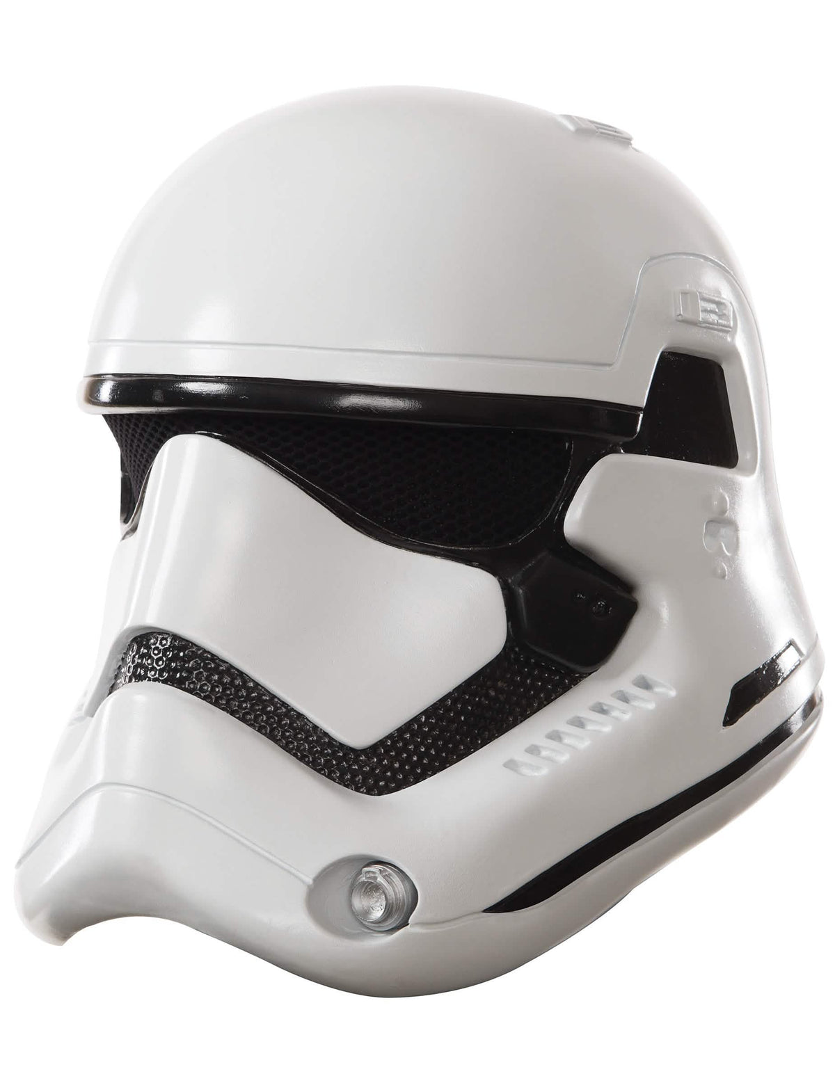Luksuzna maska z 2 delov StormTrooper Star Wars VII™ za odrasli bela in črna