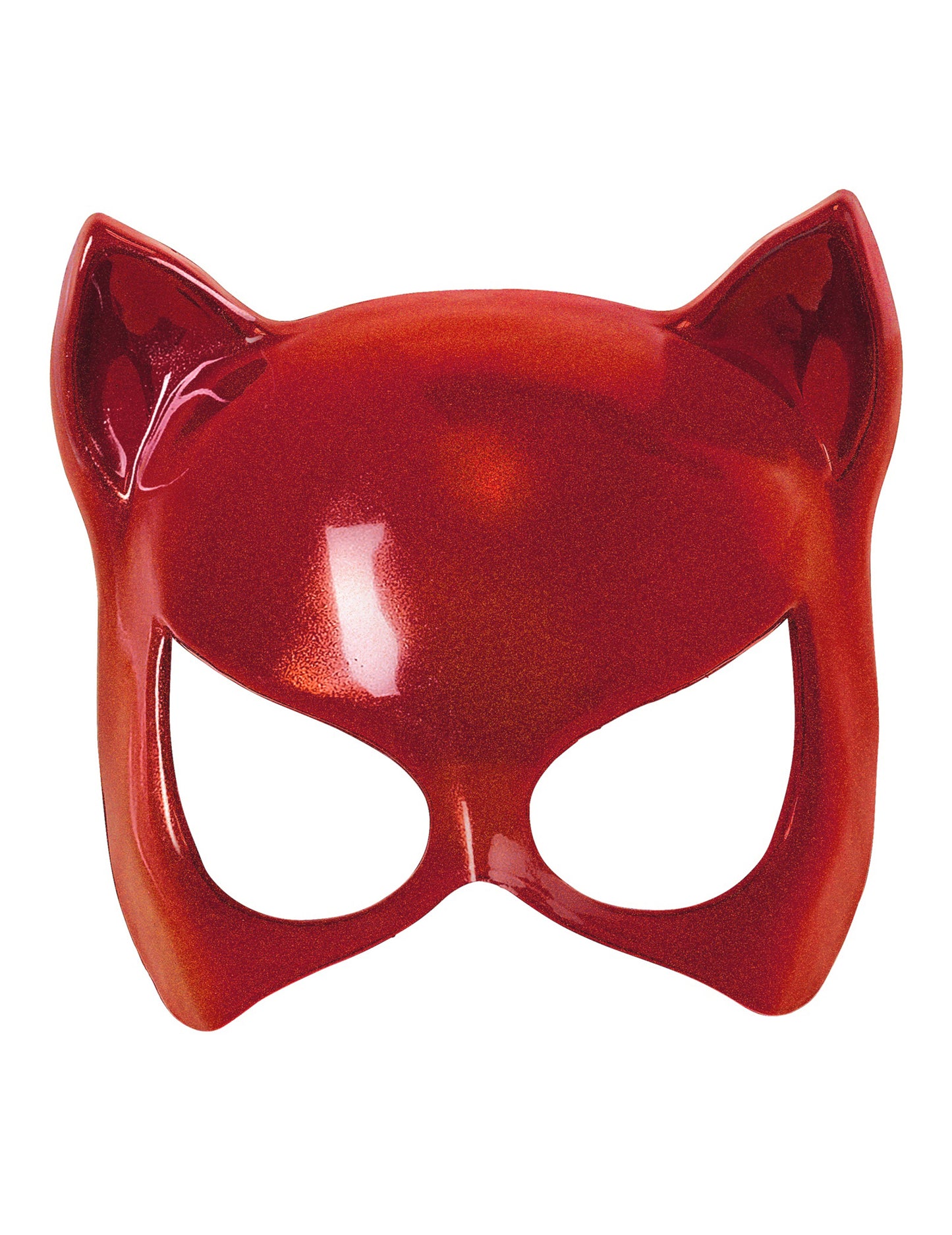 Masque chat rouge adulte