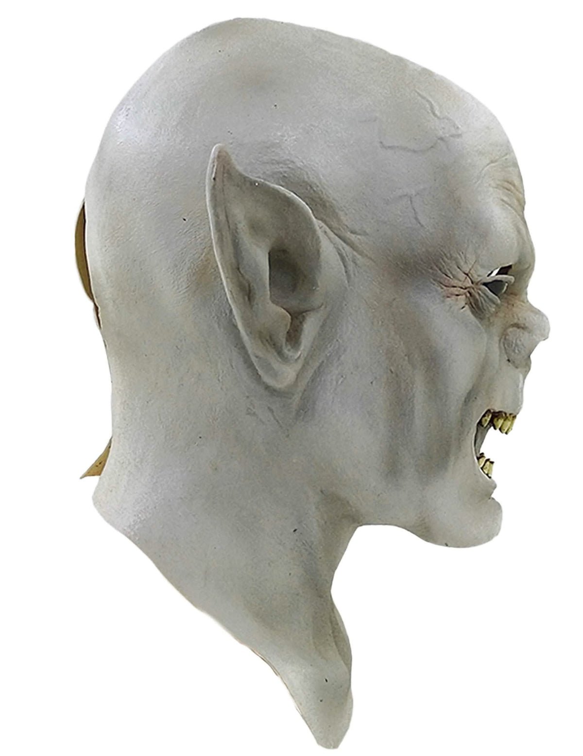 Pogled s profila na masko bitja za odrasli halloween