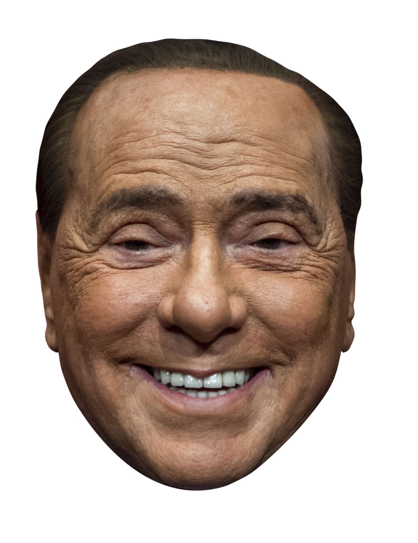 Kartonska maska Silvio Berlusconi Adult