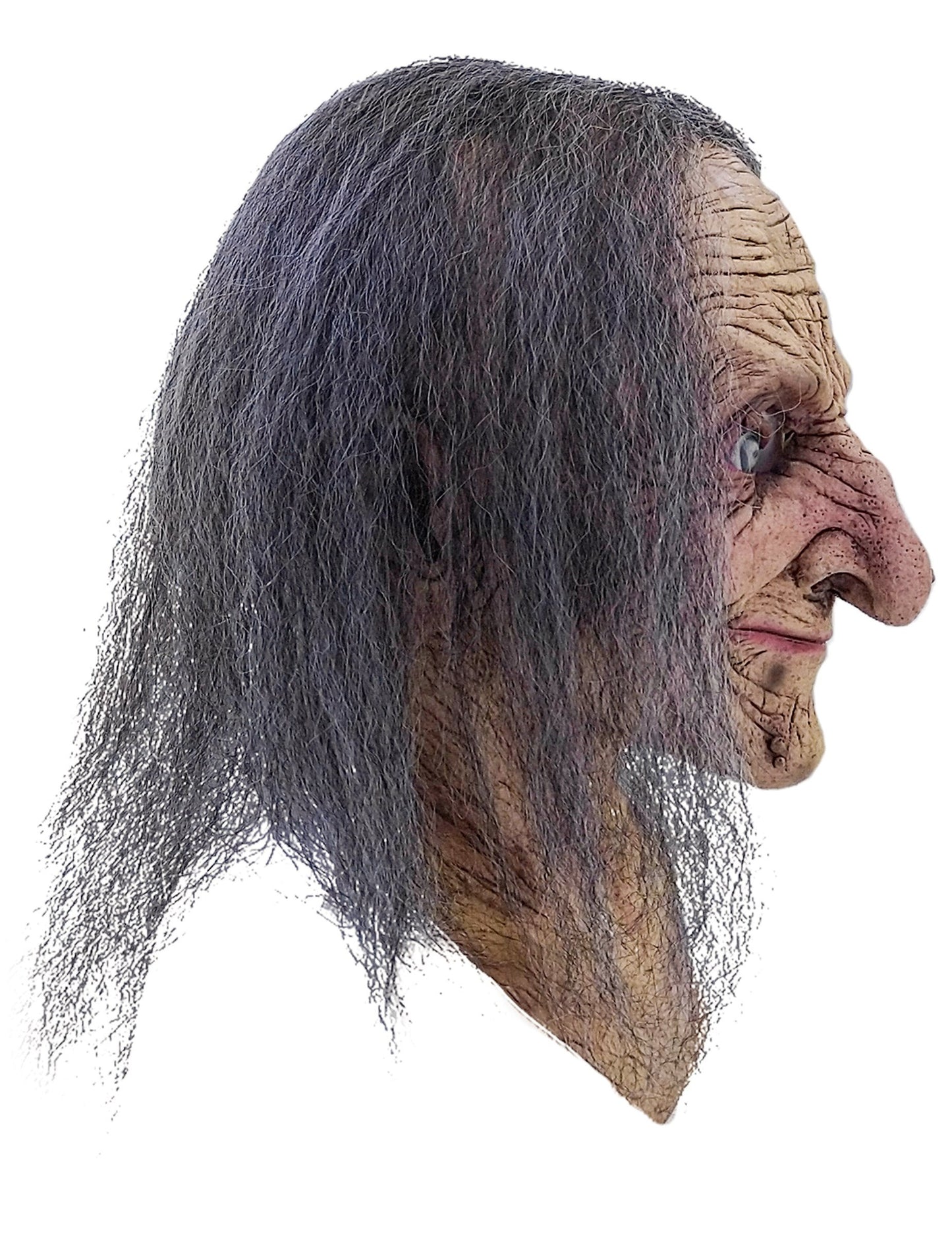 Stranski pogled na celotno masko stare čarovnice