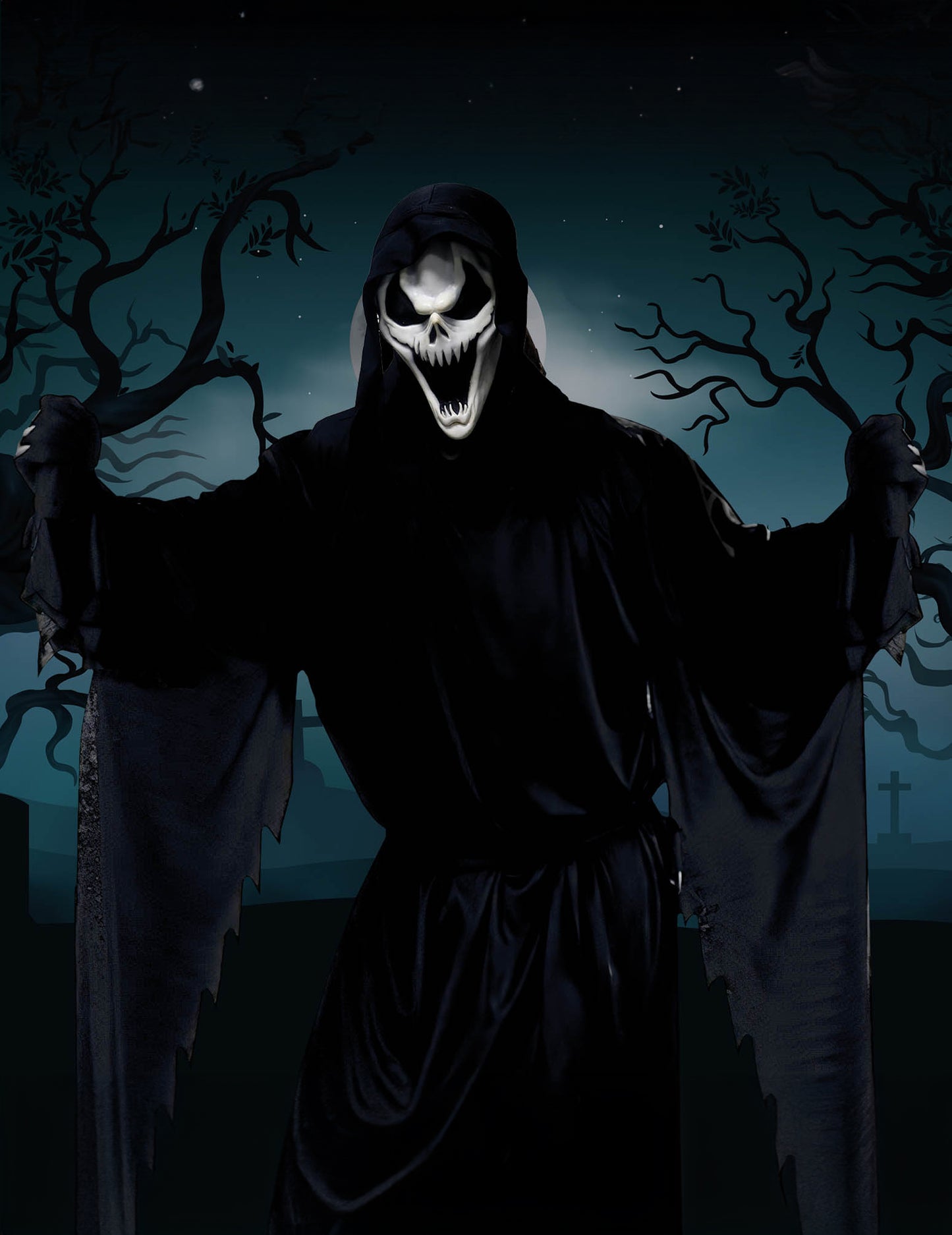 Maska iz temne lobanje