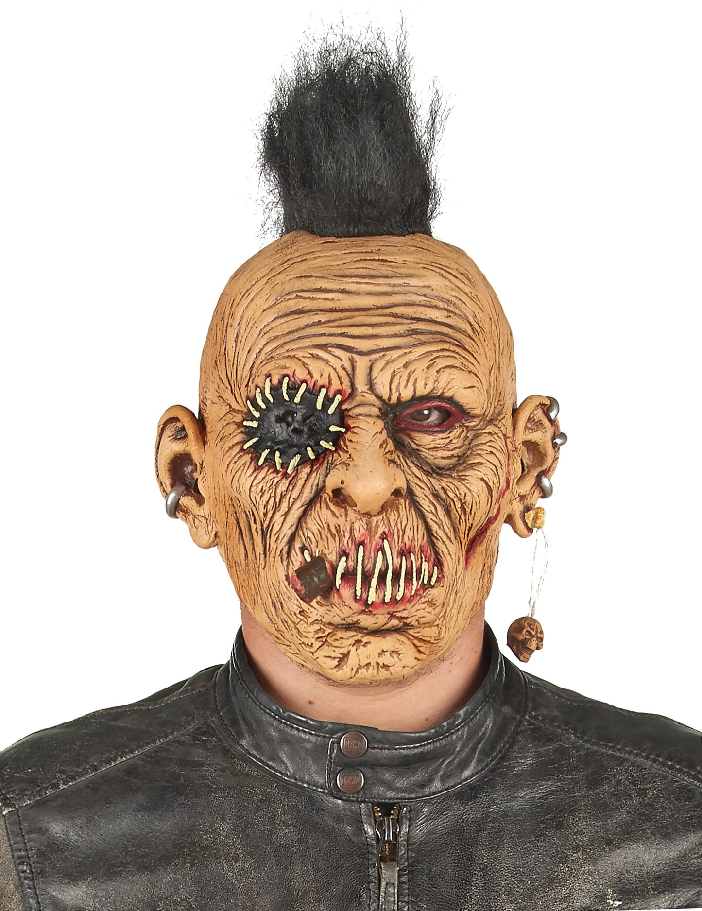 Punk maska za odrasle grebena lateksa