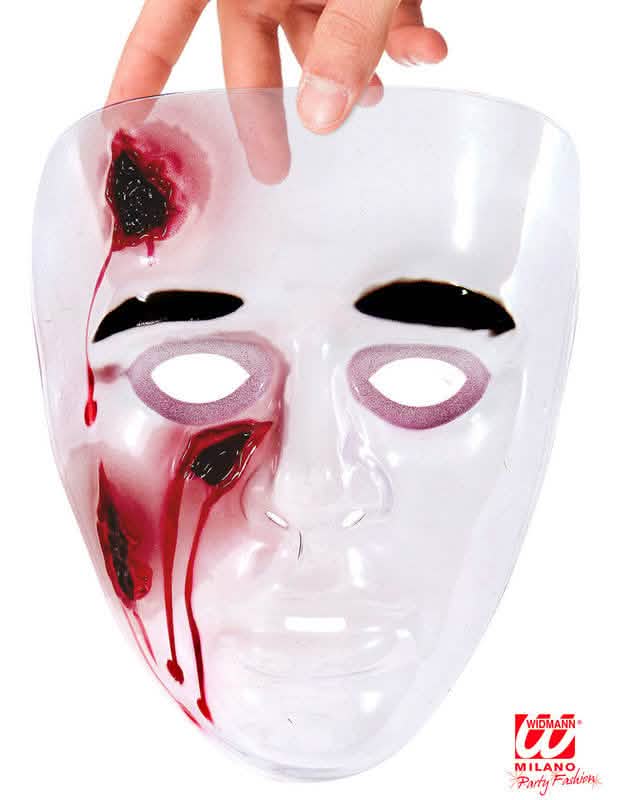 Podrobnosti krvavih poškodb maske krvaveče rane za odrasli
