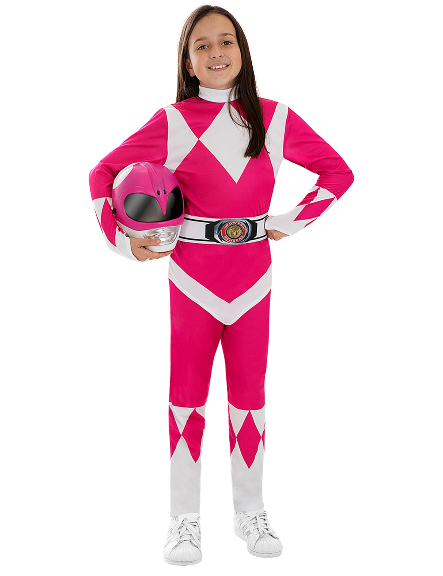 Otroška roza maska Power Ranger