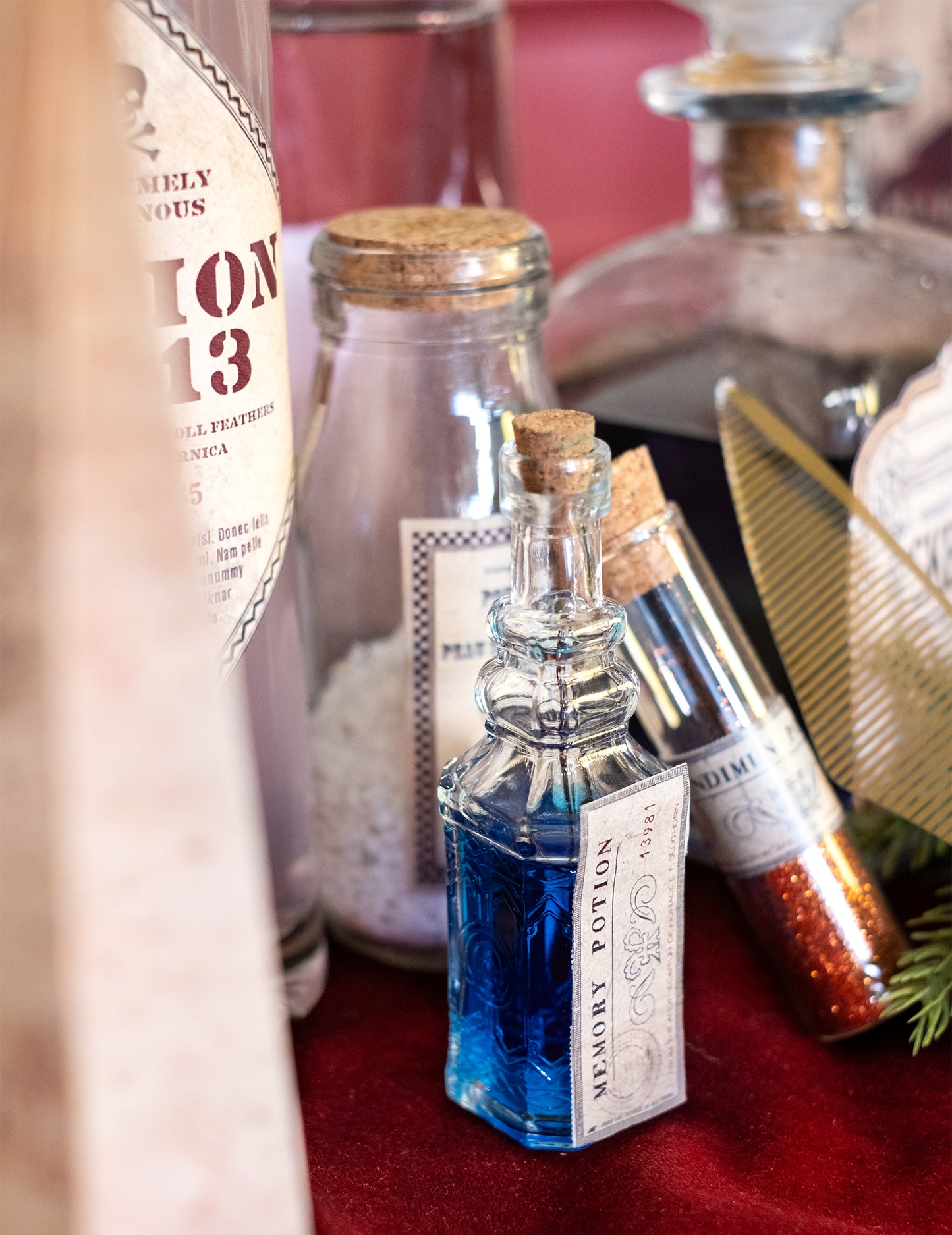 Stekleno luštno steklo 12 cm