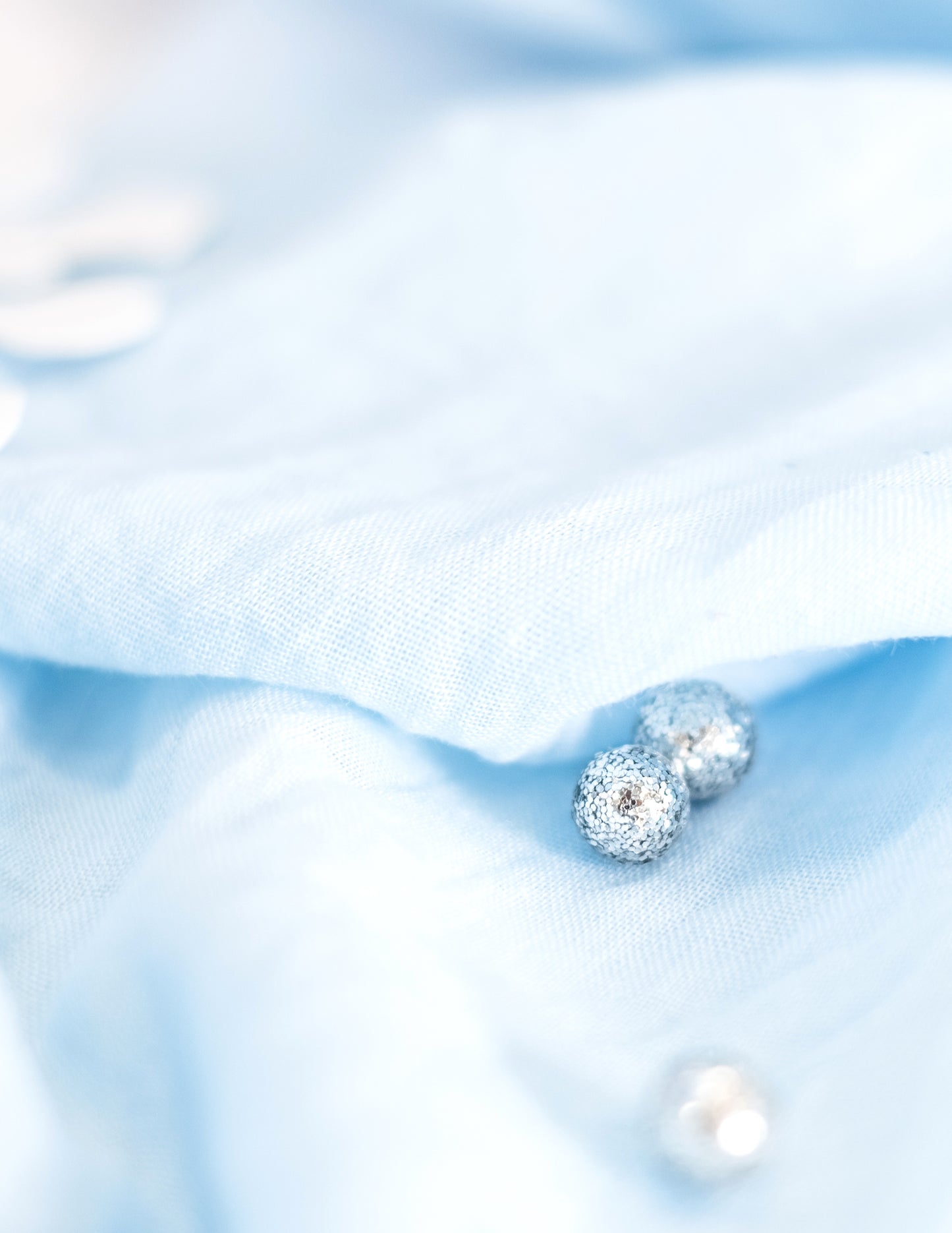 Mini srebrne bleščice 8 mm 10 gr