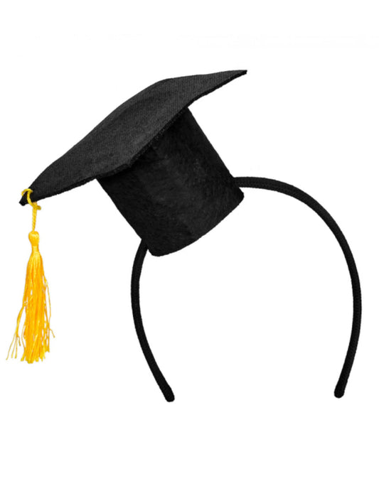 Mini chapeau de diplômé adulte