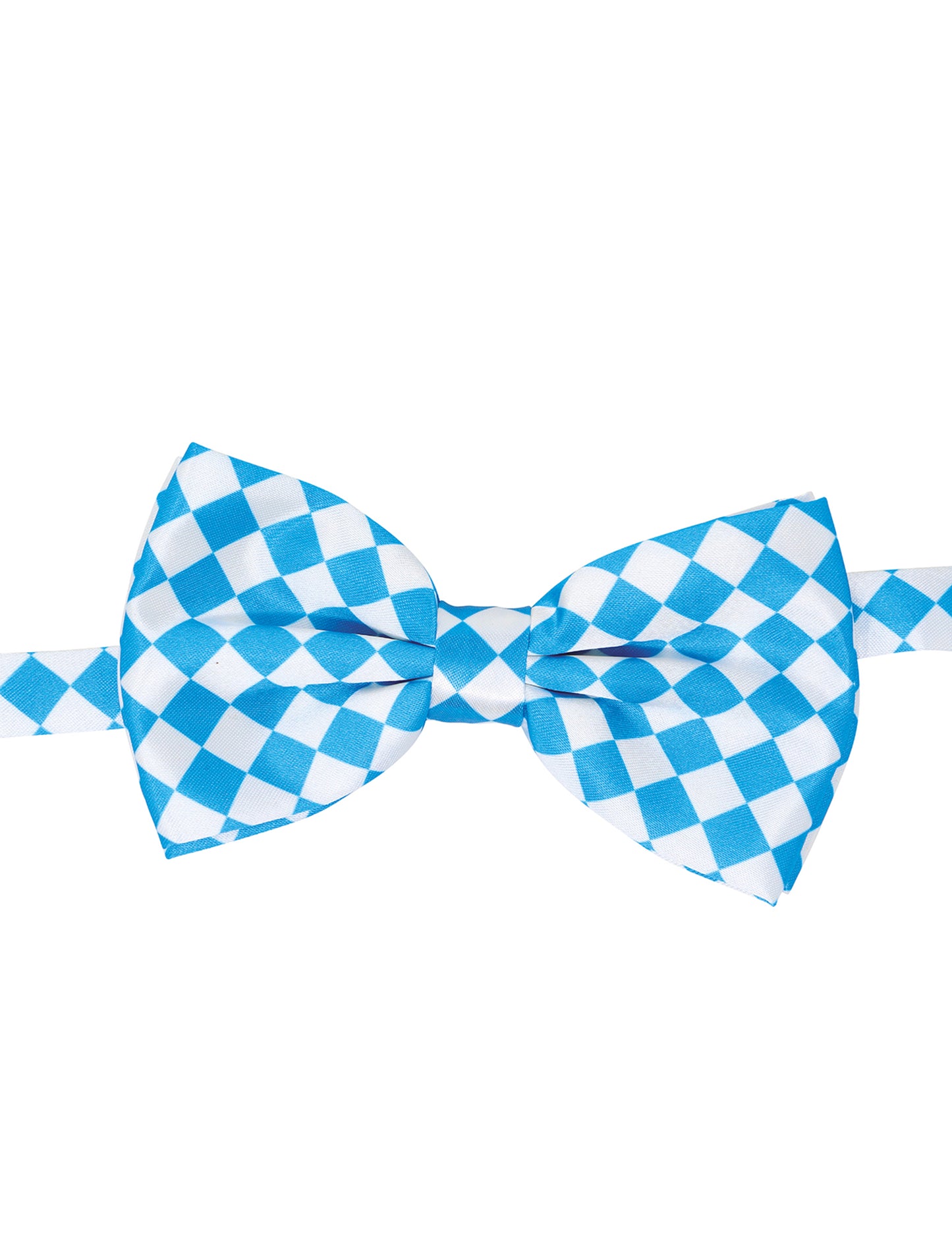 Nœud papillon Bavarois à carreaux bleus et blancs