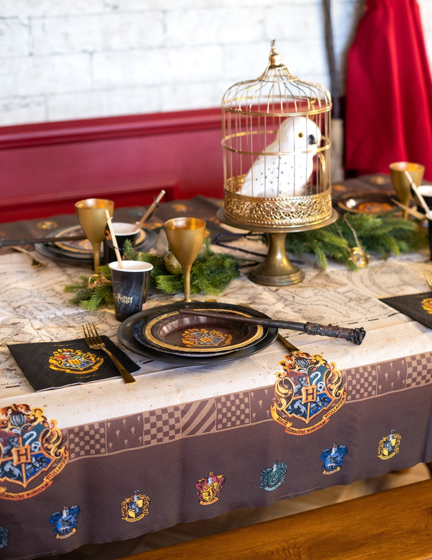 Marauderjeva kartica Marauder kartica 120x180 cm Harry Potter